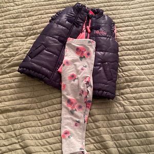 Vest shirt and pants